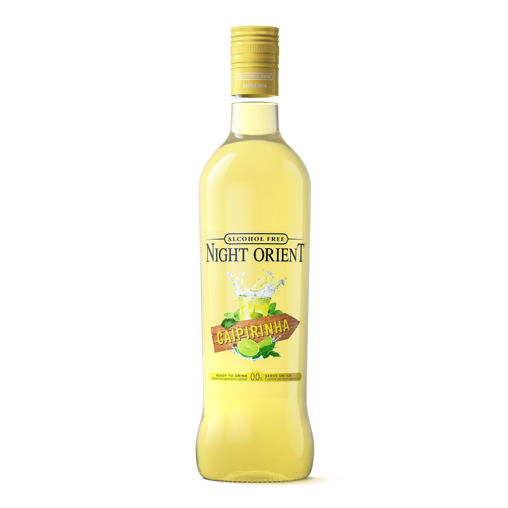 Night Orient alcoholvrije Caïpirinha cocktail 700ml Alcoholfree Drinks