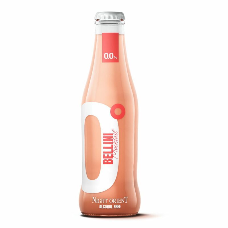 Night Orient non-alcoholic Bellini cocktail 200ml