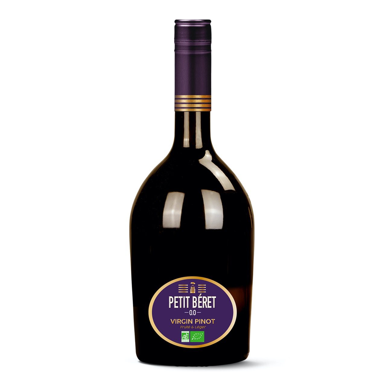 Vin pétillant Pinot noir sans alcool 750 ml - Vin et bière