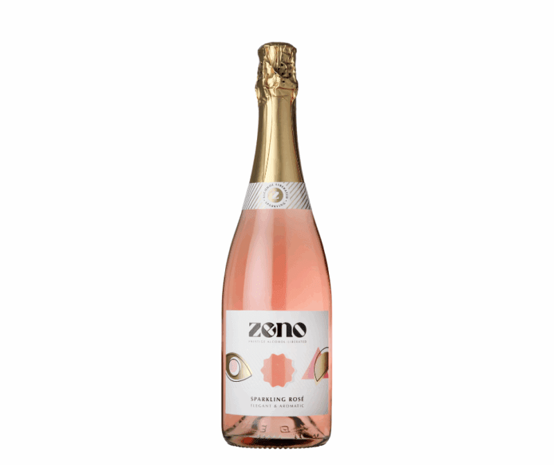 Zeno Alcohol Liberated Sparkling Rosé - Lekkere Alcoholvrije rosé bubbels