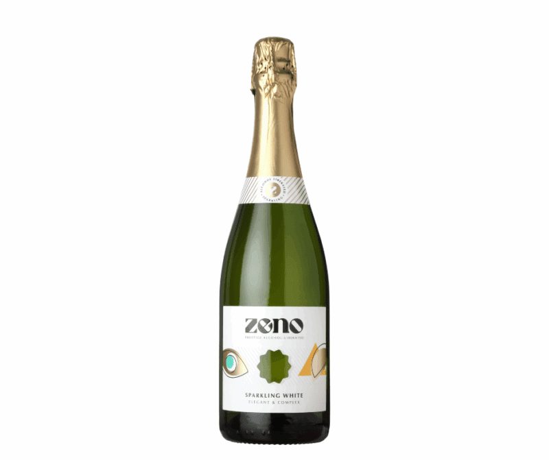 Zeno Alcohol Liberated Sparkling White - Lekkere Alcoholvrije bubbels